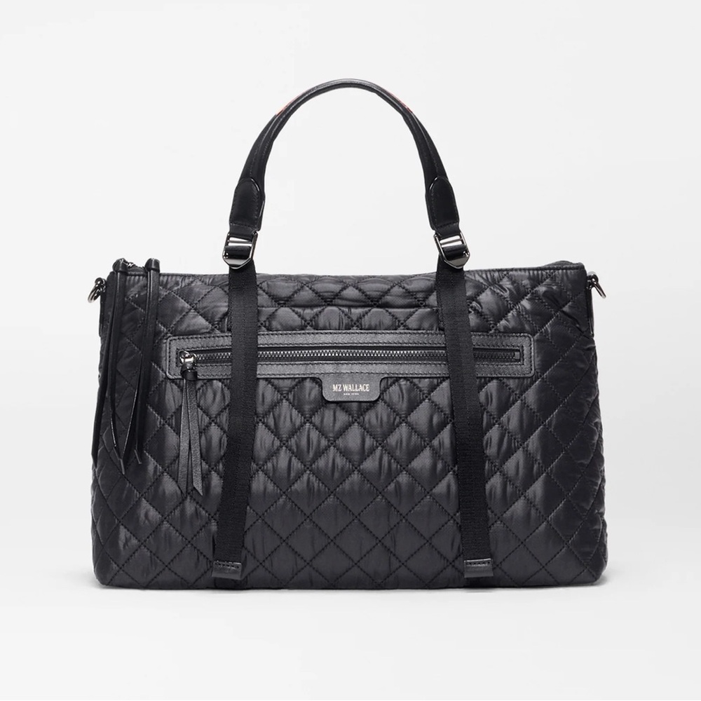 NWT MZ Wallace medium park satchel Quilted Shoulder Bag New launch! $345 a deal